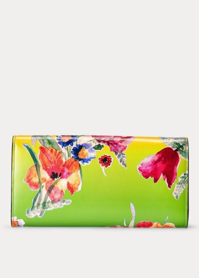 Carteras Ralph Lauren Mujer Multicolor - Calfskin Hinge-Lock - UKXRJ8495